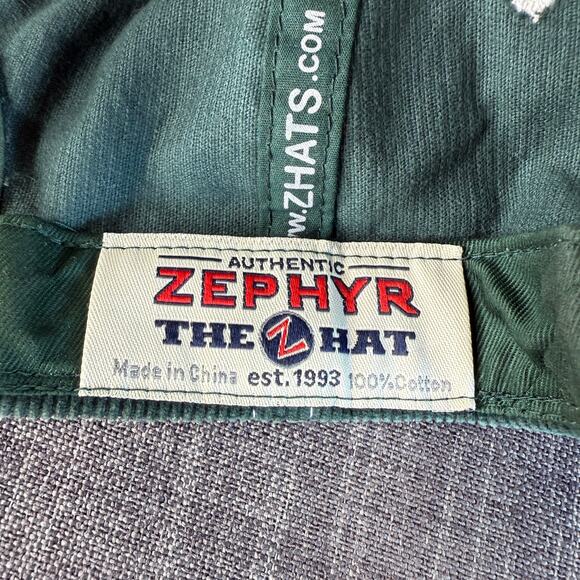 Vintage Michigan State Spartans MSU Corduroy SnapBack Hat Embroidered Rare HTF - Picture 8 of 9